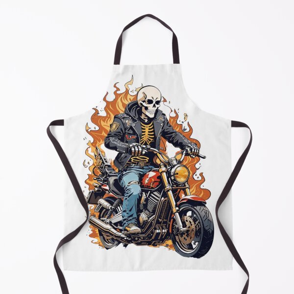 Item preview, Highway to Hell: Fiery Skeleton Rider designed and sold by irosh madushan.