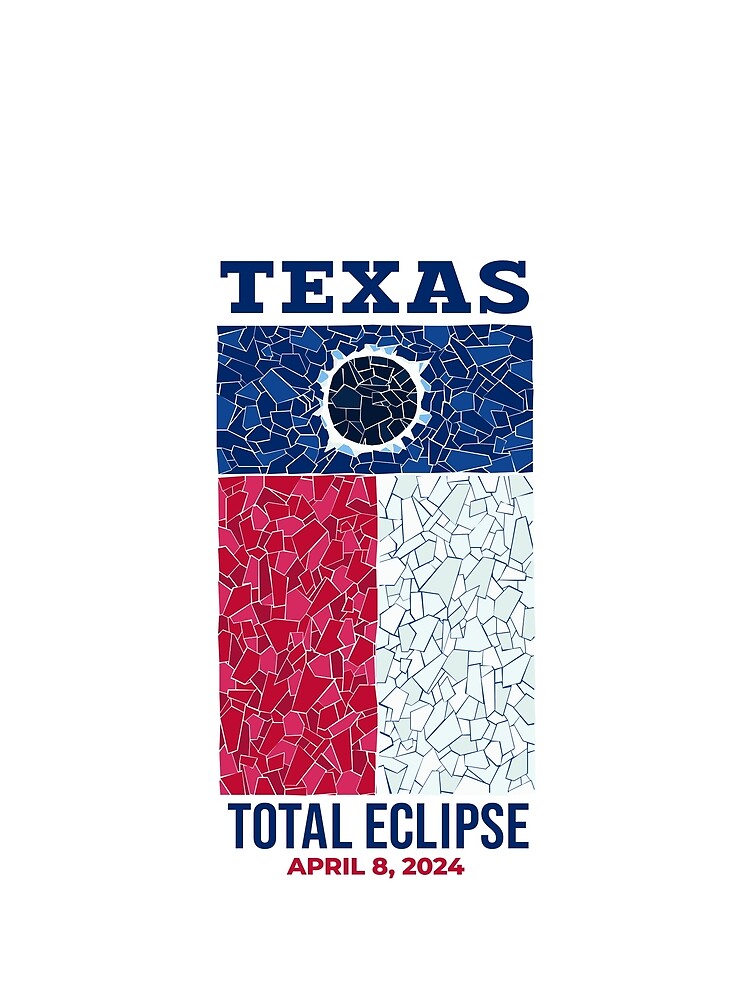 Thumbnail 5 of 5, Graphic T-Shirt, Texas 2024 Total Eclipse designed and sold by Eclipse2024.
