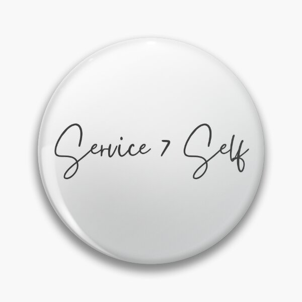 Item preview, service above self designed and sold by Wordsmith-Wear.