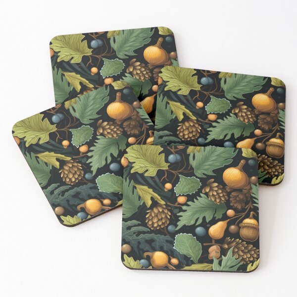 Item preview, Oak Leaves & Acorns designed and sold by Moventur.