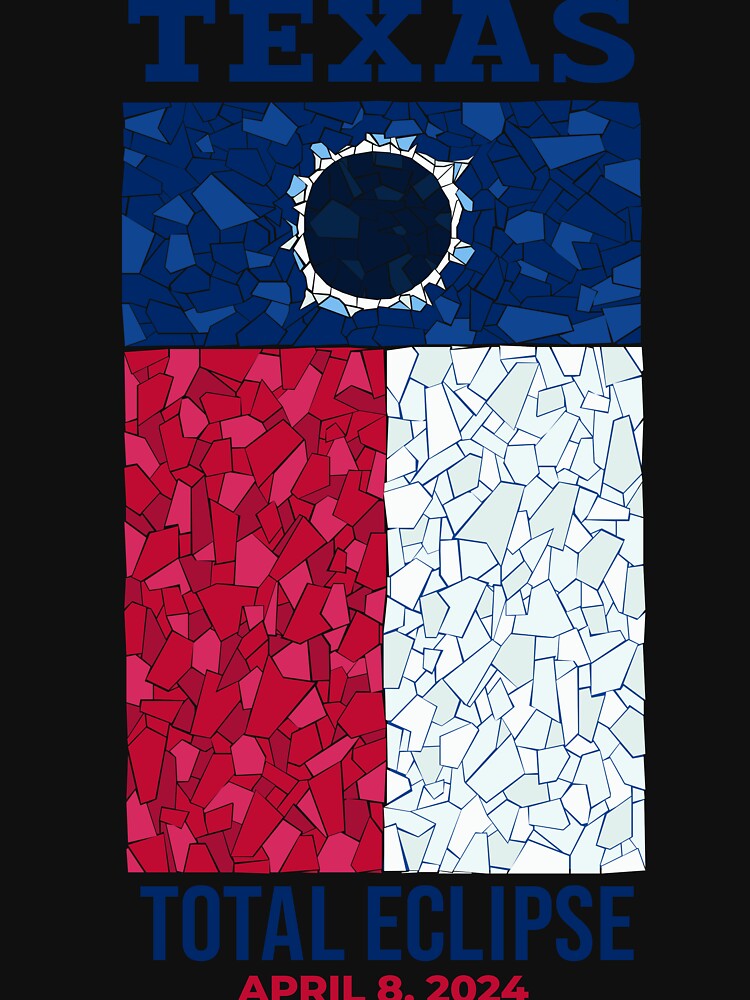 Thumbnail 7 of 7, Active T-Shirt, Texas 2024 Total Eclipse designed and sold by Eclipse2024.
