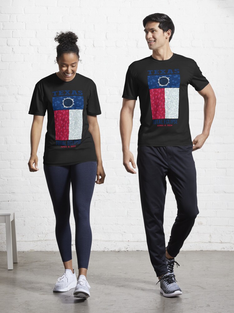 Thumbnail 1 of 7, Active T-Shirt, Texas 2024 Total Eclipse designed and sold by Eclipse2024.