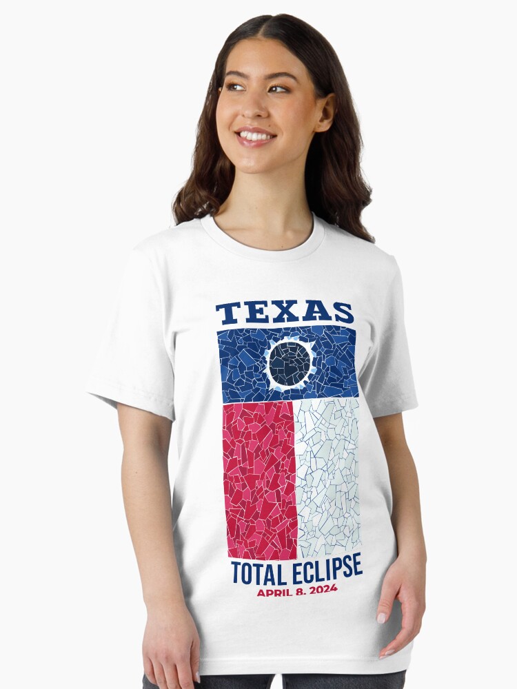 Thumbnail 2 of 7, Essential T-Shirt, Texas 2024 Total Eclipse designed and sold by Eclipse2024.