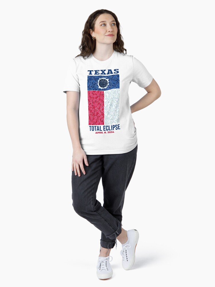 Thumbnail 4 of 7, Essential T-Shirt, Texas 2024 Total Eclipse designed and sold by Eclipse2024.