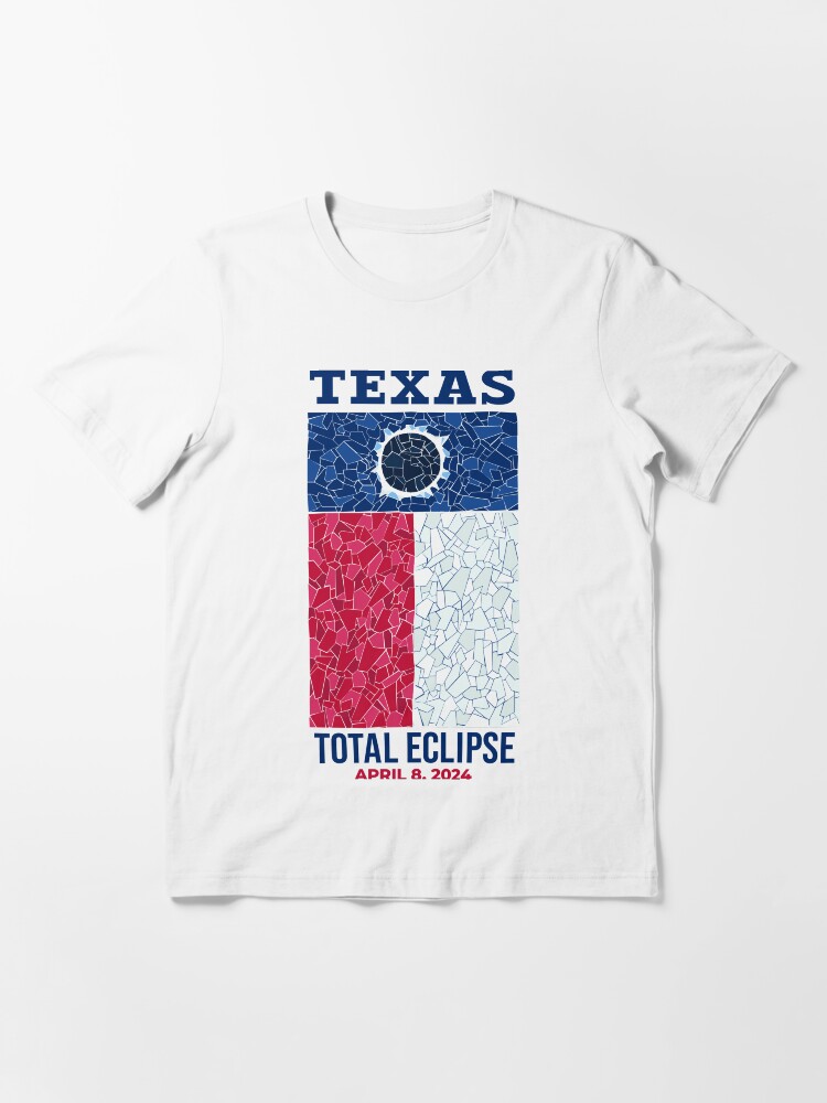 Thumbnail 3 of 7, Essential T-Shirt, Texas 2024 Total Eclipse designed and sold by Eclipse2024.