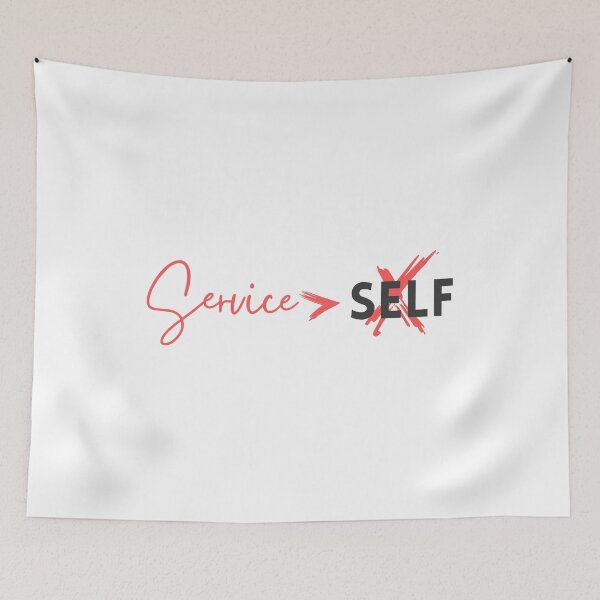 Item preview, service above self designed and sold by Wordsmith-Wear.