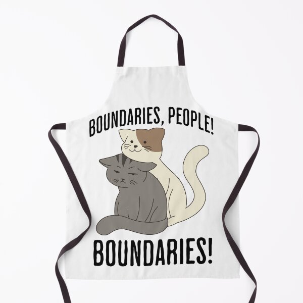 Item preview, Boundaries, People! Boundaries! funny introvert sarcastic design designed and sold by LuxindaSwirl.