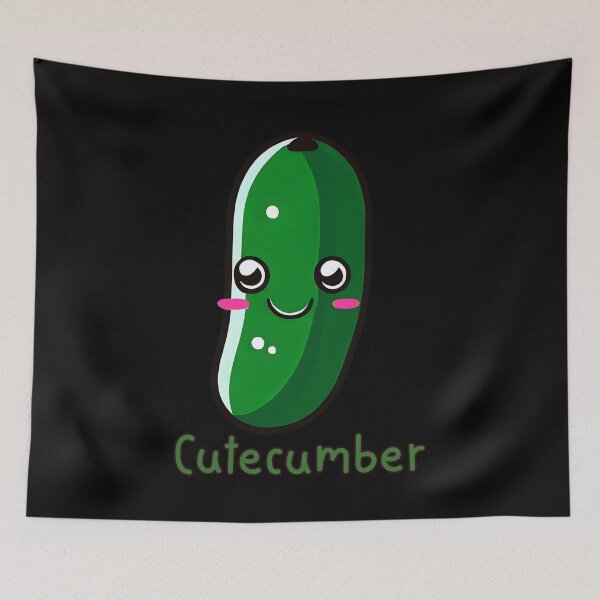 Item preview, Cutecumber | Cute Cucumber designed and sold by RosmirStore.