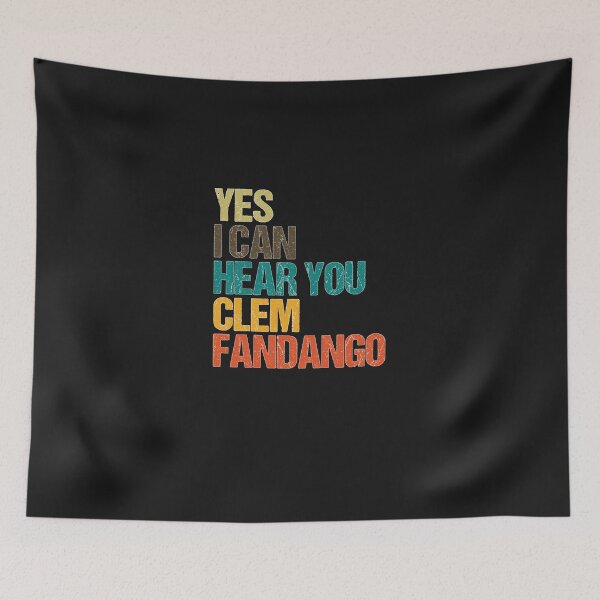 Item preview, Yes I Can Hear You Clem Fandango Retro Vintage T designed and sold by HarryFleischerd.