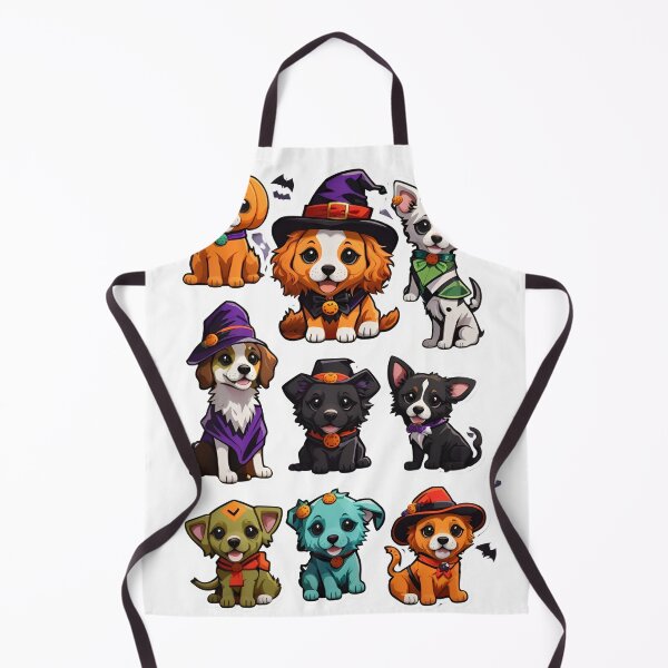 Item preview, Spooky Paws & Playful Howls: Adorable Puppy Halloween Stickers designed and sold by irosh madushan.