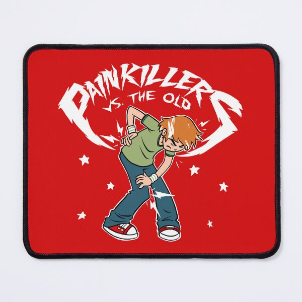 Item preview, Painkillers vs The Old - Funny Comic Parody designed and sold by Studio Mootant.