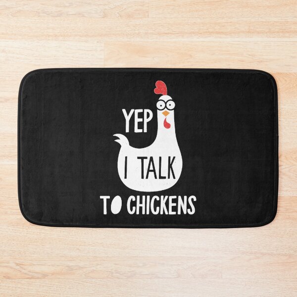Item preview, Yep I Talk To Chickens Funny Cute Chicken Gift designed and sold by HarryFleischerd.