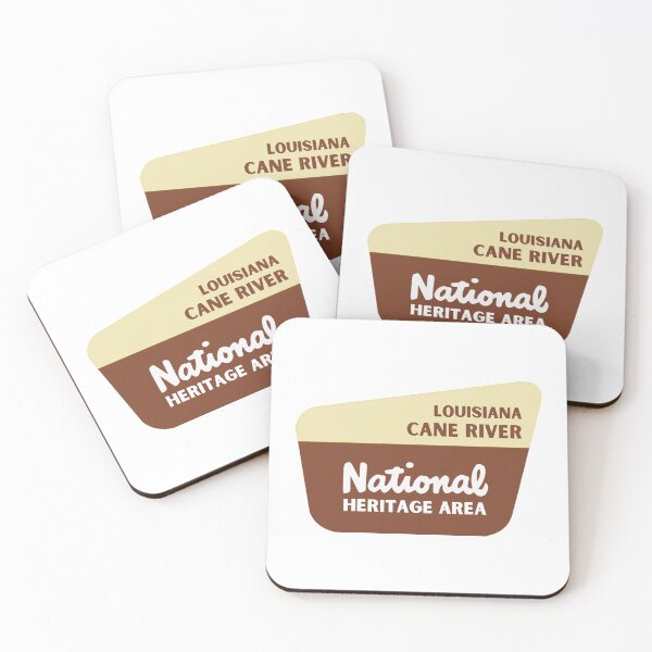 Item preview, CANE RIVER LOUISIANA classic National Parks System sign designed and sold by campoakhallows.