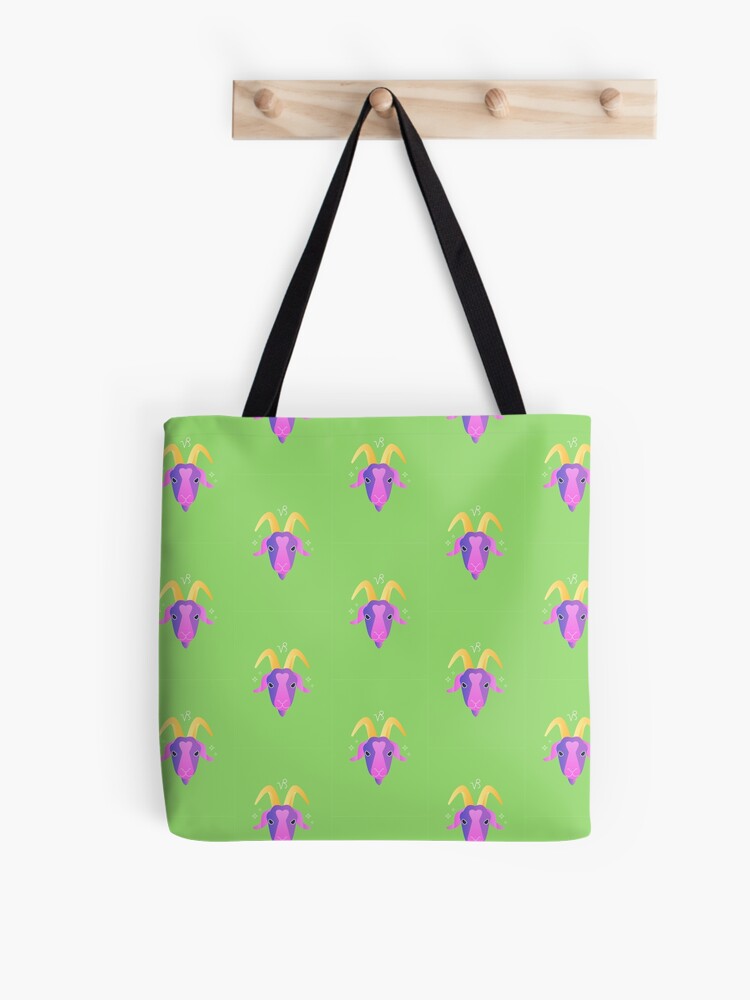 Imagen 1 de 2, Bolsa de tela con la obra Capricornio x Zodíaco, diseñada y vendida por AstroSomething.