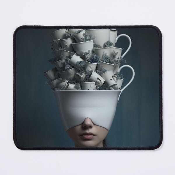 Item preview, cup-head, abstract, AI designed and sold by silent-violin.