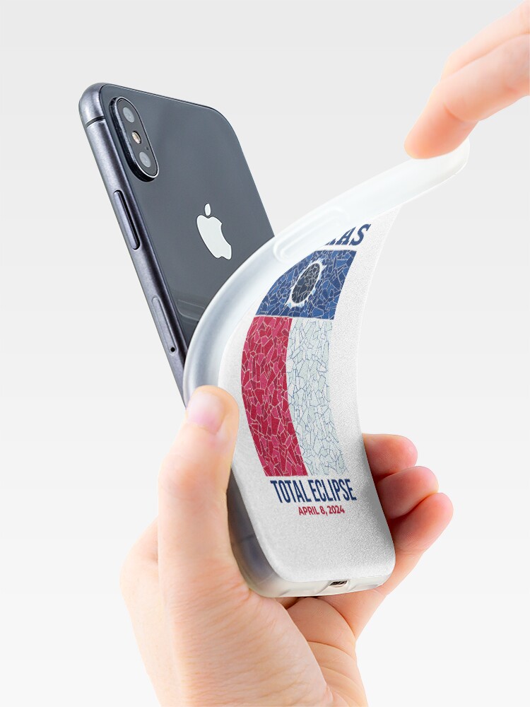 Thumbnail 4 of 5, iPhone Case, Texas 2024 Total Eclipse designed and sold by Eclipse2024.