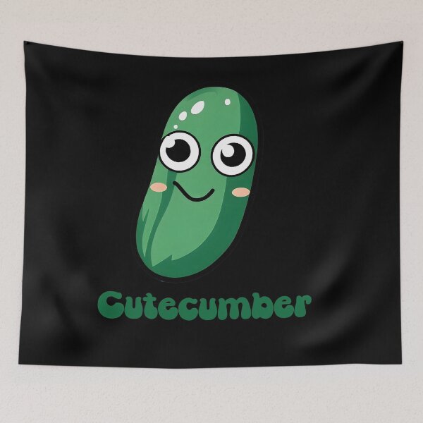 Item preview, Cutecumber | Cute Cucumber designed and sold by RosmirStore.