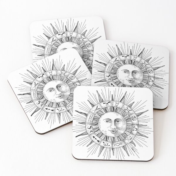 Item preview, King Sun  designed and sold by AnniePenandInk.