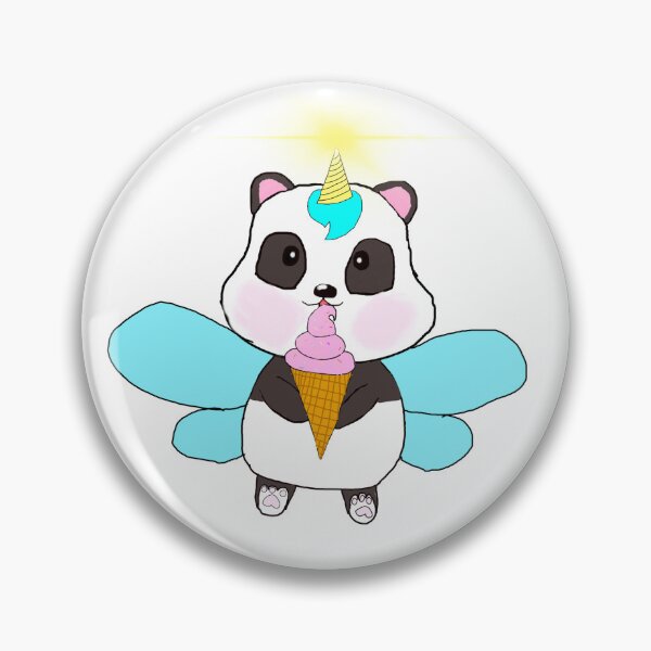 Item preview, Panda-unicorn designed and sold by Ellie Amazing.