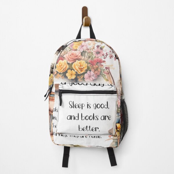 Item preview, Bookworm reader quotes about books books and flowers vintage designed and sold by Inktown.