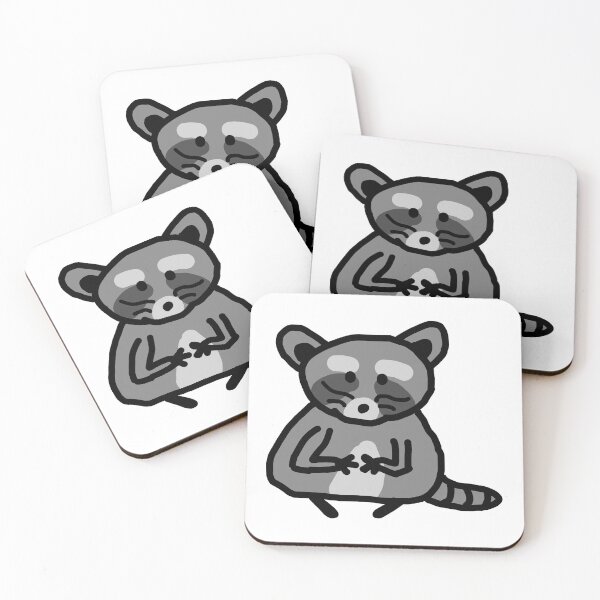 Item preview, Goofy racoon designed and sold by BobobDesign.