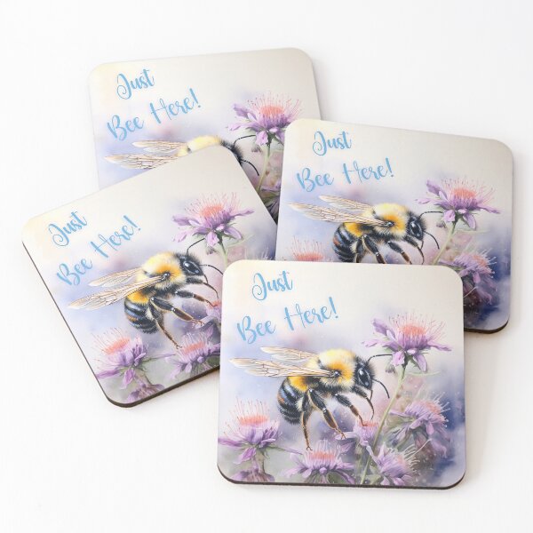 Item preview, Just Bee Here! designed and sold by Claudia Bartoli-McKinney.