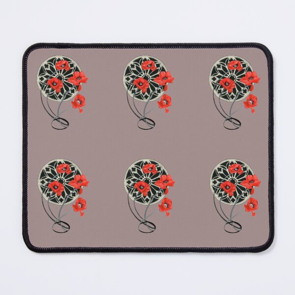 Item preview, Four red poppy flowers  designed and sold by KnowingWonder.