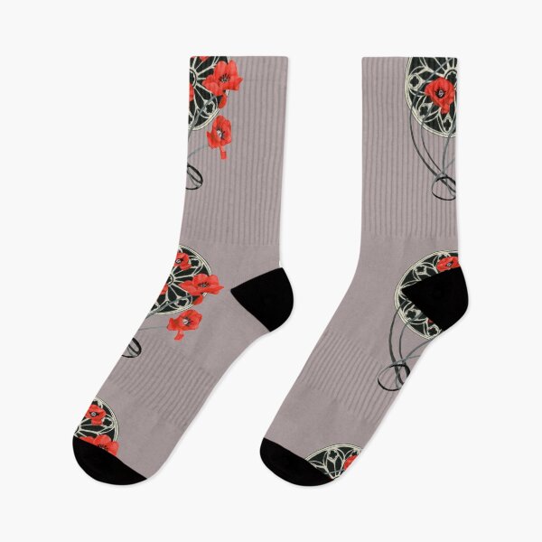 Item preview, Four red poppy flowers  designed and sold by KnowingWonder.