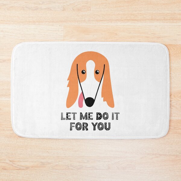 Item preview, Let Me Do It For You Borzoi Funny Dog Meme designed and sold by Allomensiaa.