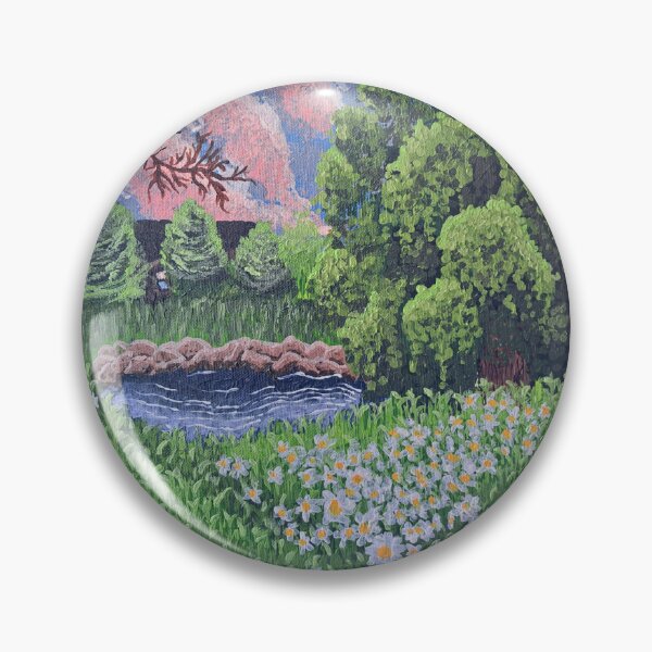 Item preview, Dasies By The Pond designed and sold by crystallinesoup.