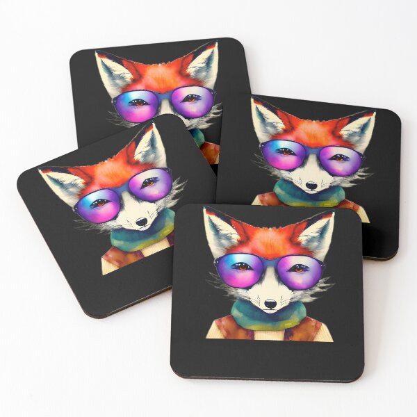 Item preview, Fox Portrait Drawing designed and sold by PetSafari.