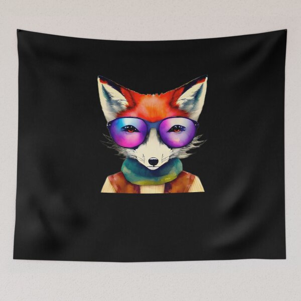 Item preview, Fox Portrait Drawing designed and sold by PetSafari.
