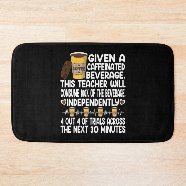 Item preview, Given A Caffeinated Beverage SPED Special Education Teacher designed and sold by 1Designology1.