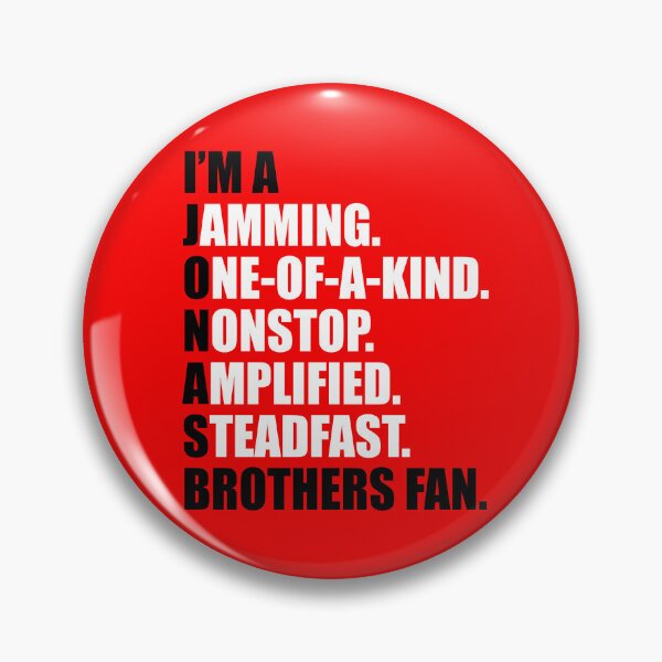 Item preview, I'm a JONAS Brothers Fan graphic designed and sold by TeamSuperSquad.
