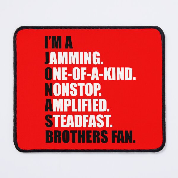 Item preview, I'm a JONAS Brothers Fan graphic designed and sold by TeamSuperSquad.