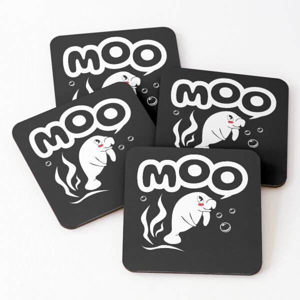 Item preview, Moo Manatee Sweet Manati Manatees designed and sold by MooonTees.