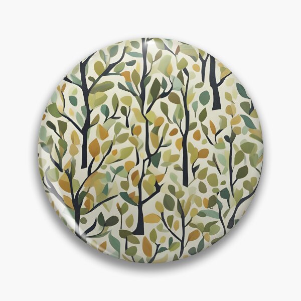 Aperçu de l'œuvre Modèle d'arbres abstraits vibrants créée et vendue par RandomJunction.