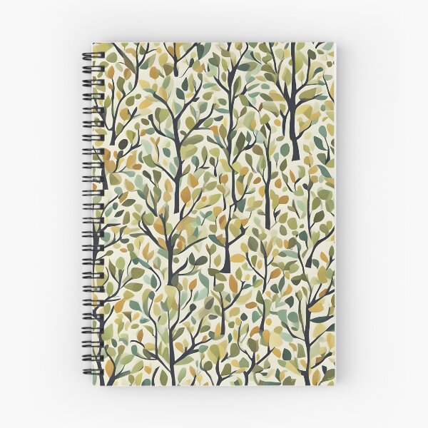 Item preview, Vibrant Abstract Trees Pattern designed and sold by RandomJunction.
