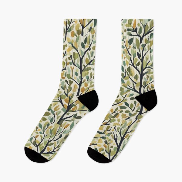 Item preview, Vibrant Abstract Trees Pattern designed and sold by RandomJunction.