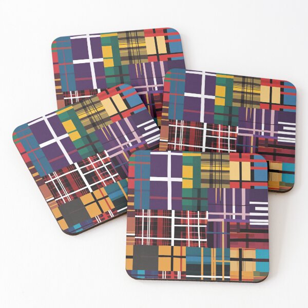 Item preview, Punk Patchwork Tartan Scottish Plaid designed and sold by DerbyshireArtz.