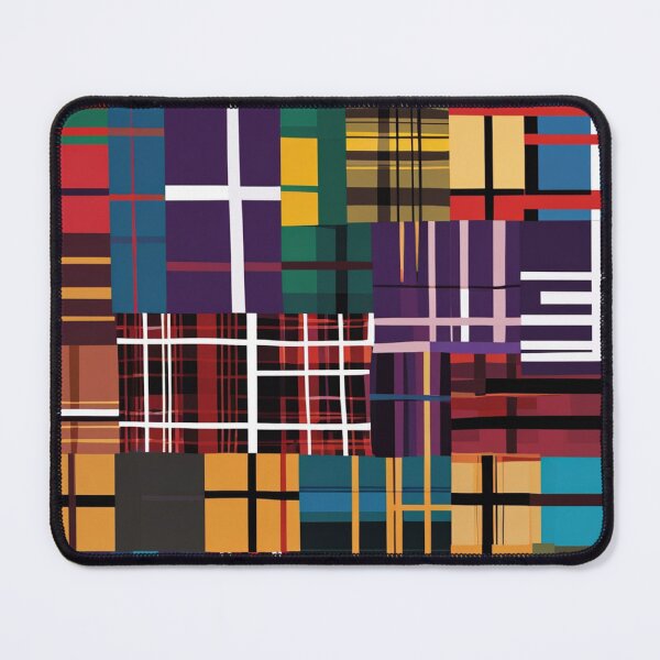 Item preview, Punk Patchwork Tartan Scottish Plaid designed and sold by DerbyshireArtz.