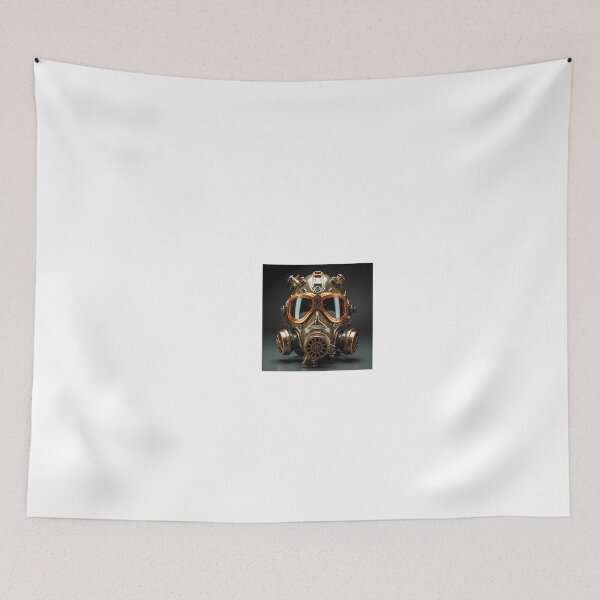 Item preview, a gas mask with goggles on top of it designed and sold by Dark Fantasy Store.