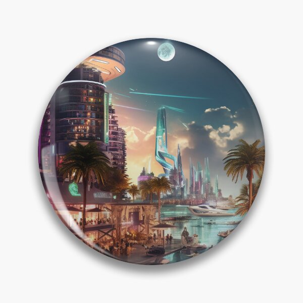 Item preview, A Night in Electric City designed and sold by artintelart.