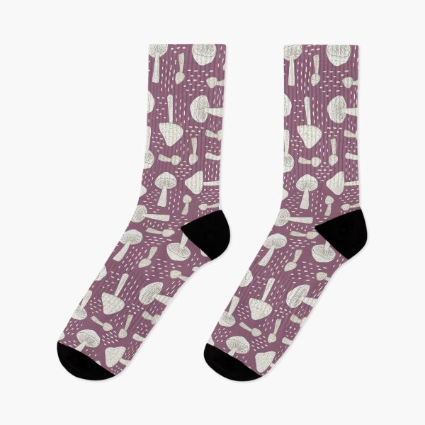 Item preview, Mushroom pattern - Grape color version designed and sold by Origillus.