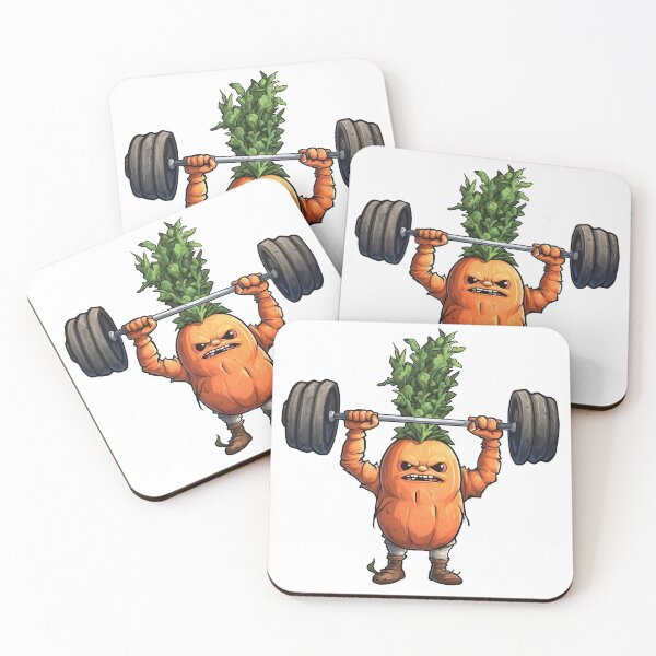 Item preview, Carrot Powerlifter  designed and sold by Haz1n0.