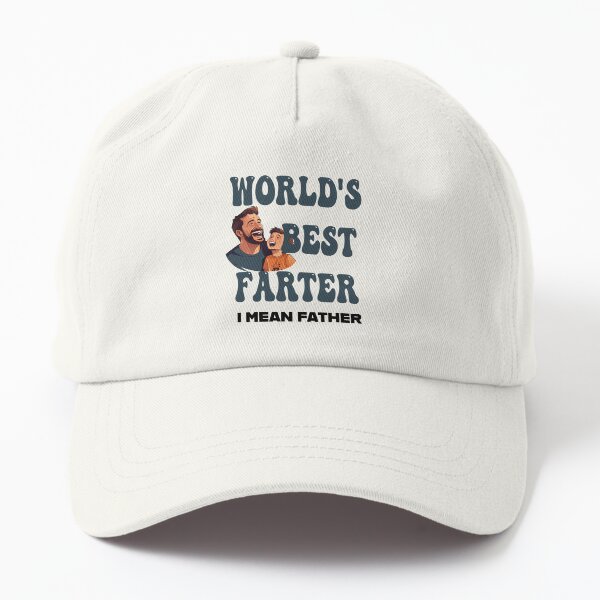 Vista previa del artículo con la obra «El mejor pedorro del mundo, me refiero a padre. Ups, quise decir padre. Eres el mejor pedorro.», diseñado y vendido por JansenGS.