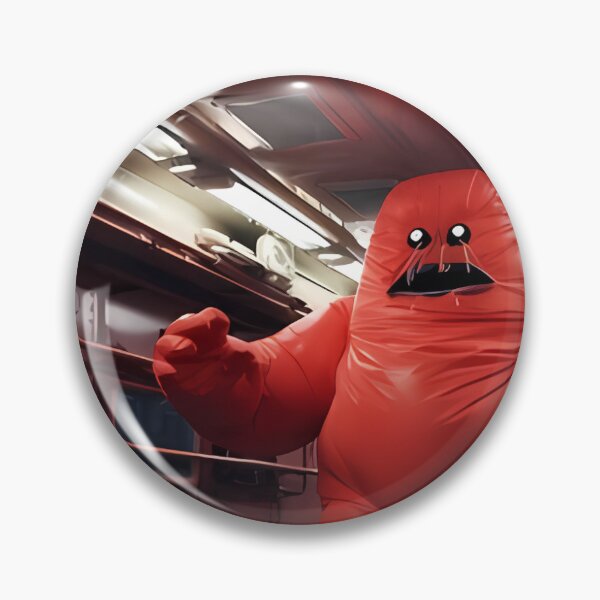 Item preview, a large red inflatable character is in the air designed and sold by Dark Fantasy Store.