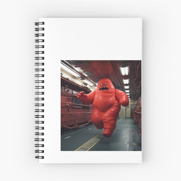 Item preview, a large red inflatable character is in the air designed and sold by Dark Fantasy Store.