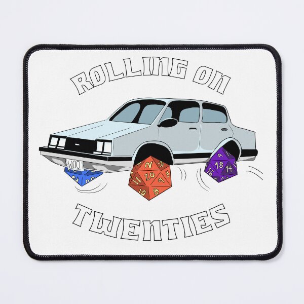 Item preview, Rolling on Twenties designed and sold by KingdomNerds.