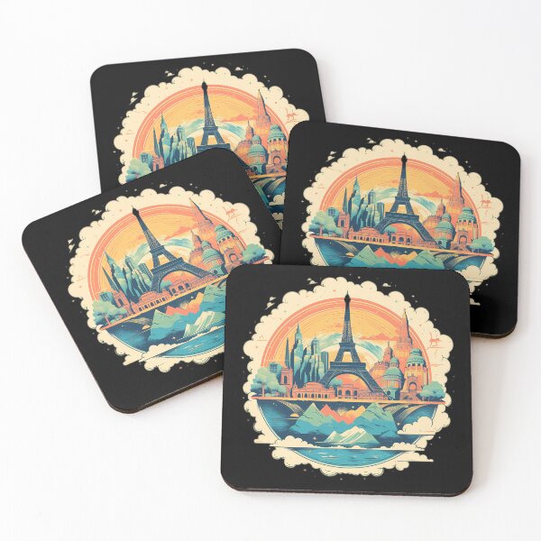 Item preview, "Majestic Eiffel Tower" designed and sold by Art-Vortex-fr.